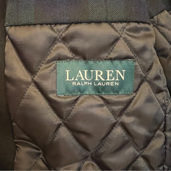 Lauren Ralph Lauren Wool Peacoat Black - Picture 3 of 4